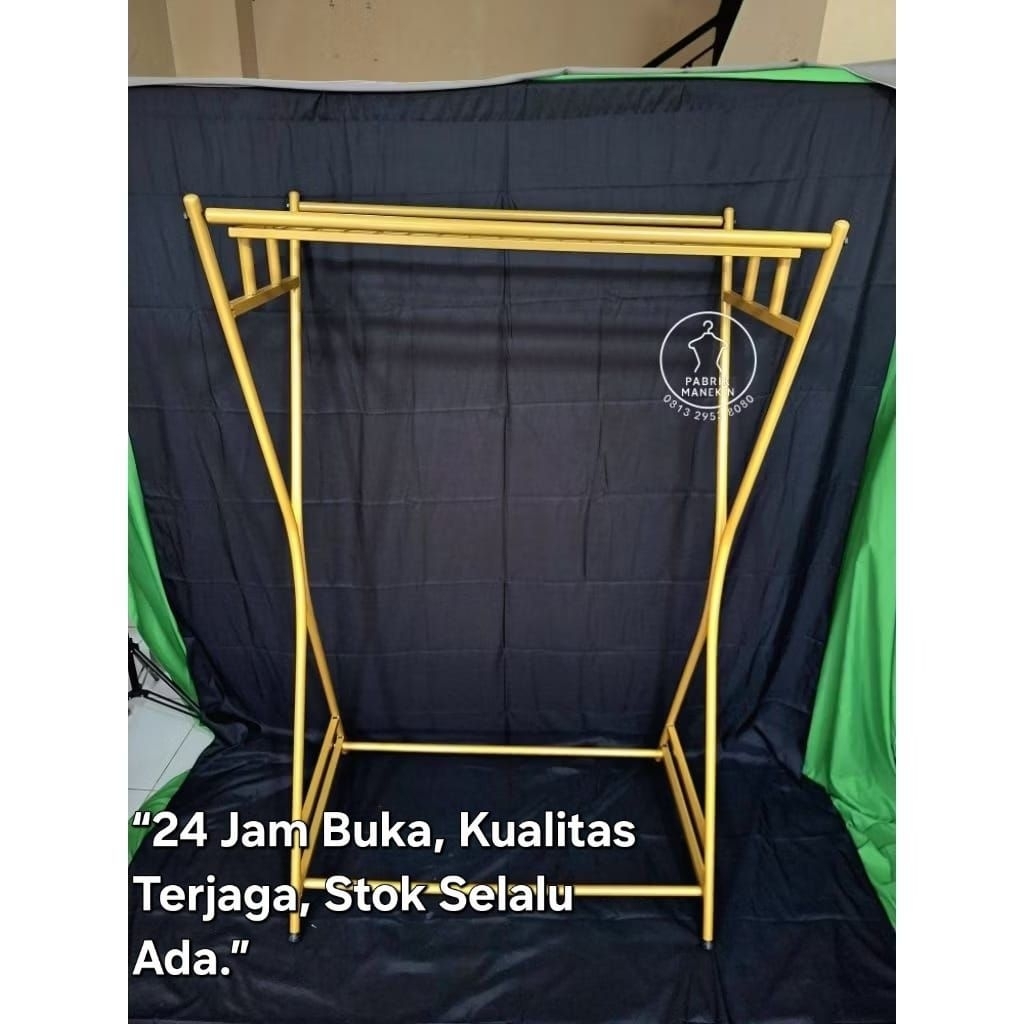 gawang baju/gawang ram tiang x/gawang besi/gawang baju besi/