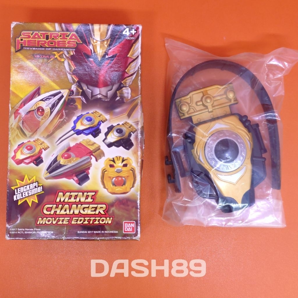 Satria Garuda Bima X Mini Changer Movie Edition - Azazel Changer Bandai