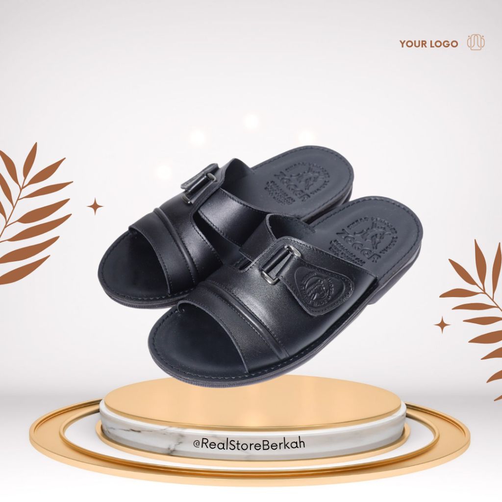 zeger sandal kulit pria ||ORIGINAL||