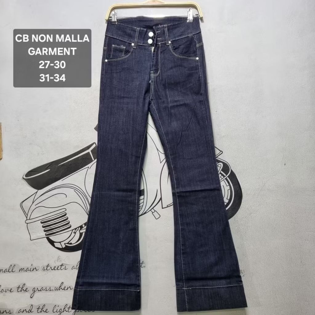 CUTBRAY JEANS HW LIPAT BAWAH GARMEN NINE ONE NINE (NON)