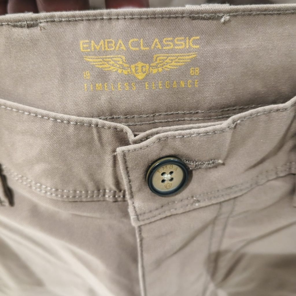 EMBA CELANA CHINOS PRIA - CHINOS PENDEK PRIA - ORIGINAL