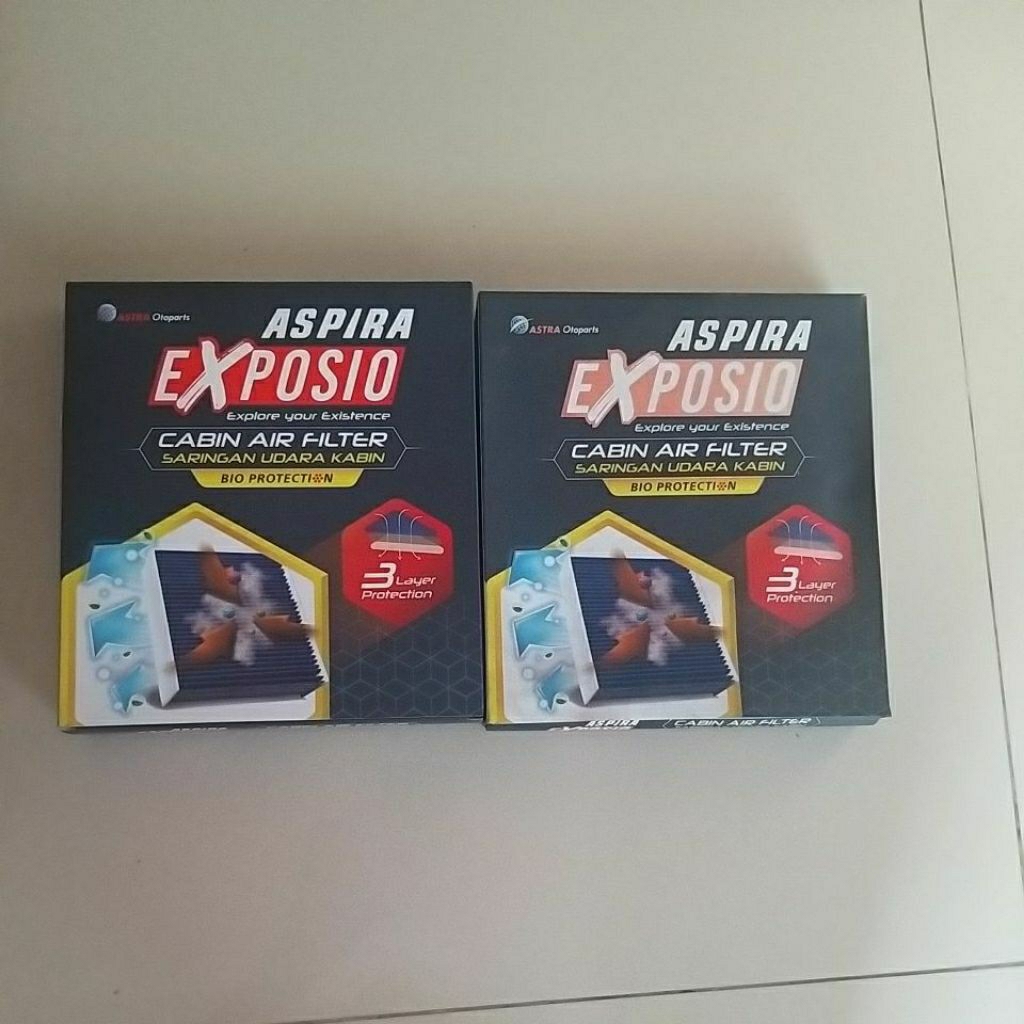 Filter AC aspira exposio untuk mobil all new rush/terios, all new avanza/xenia, new veloz