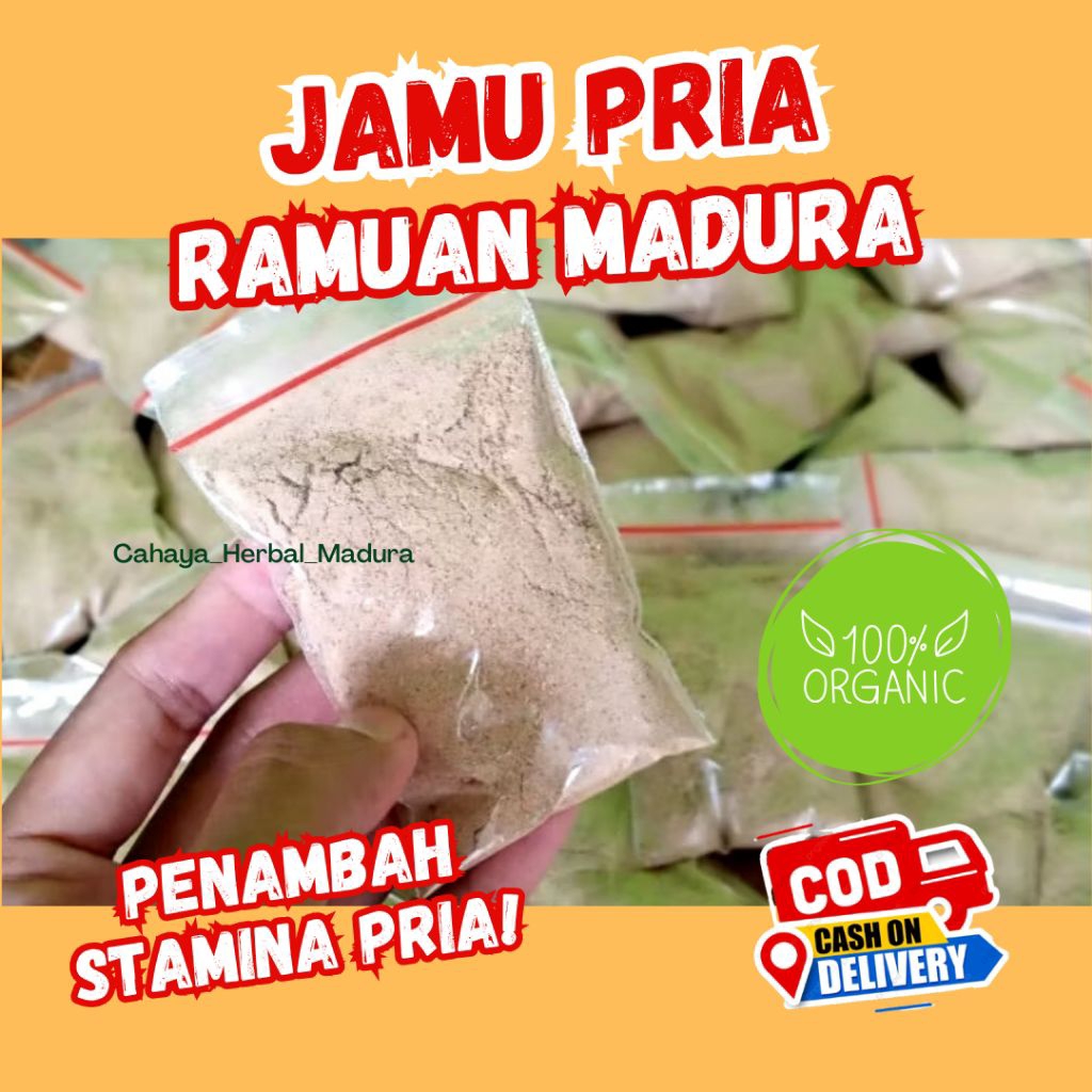 Jamu Ramuan Madura Sehat Lelaki penambah stamina