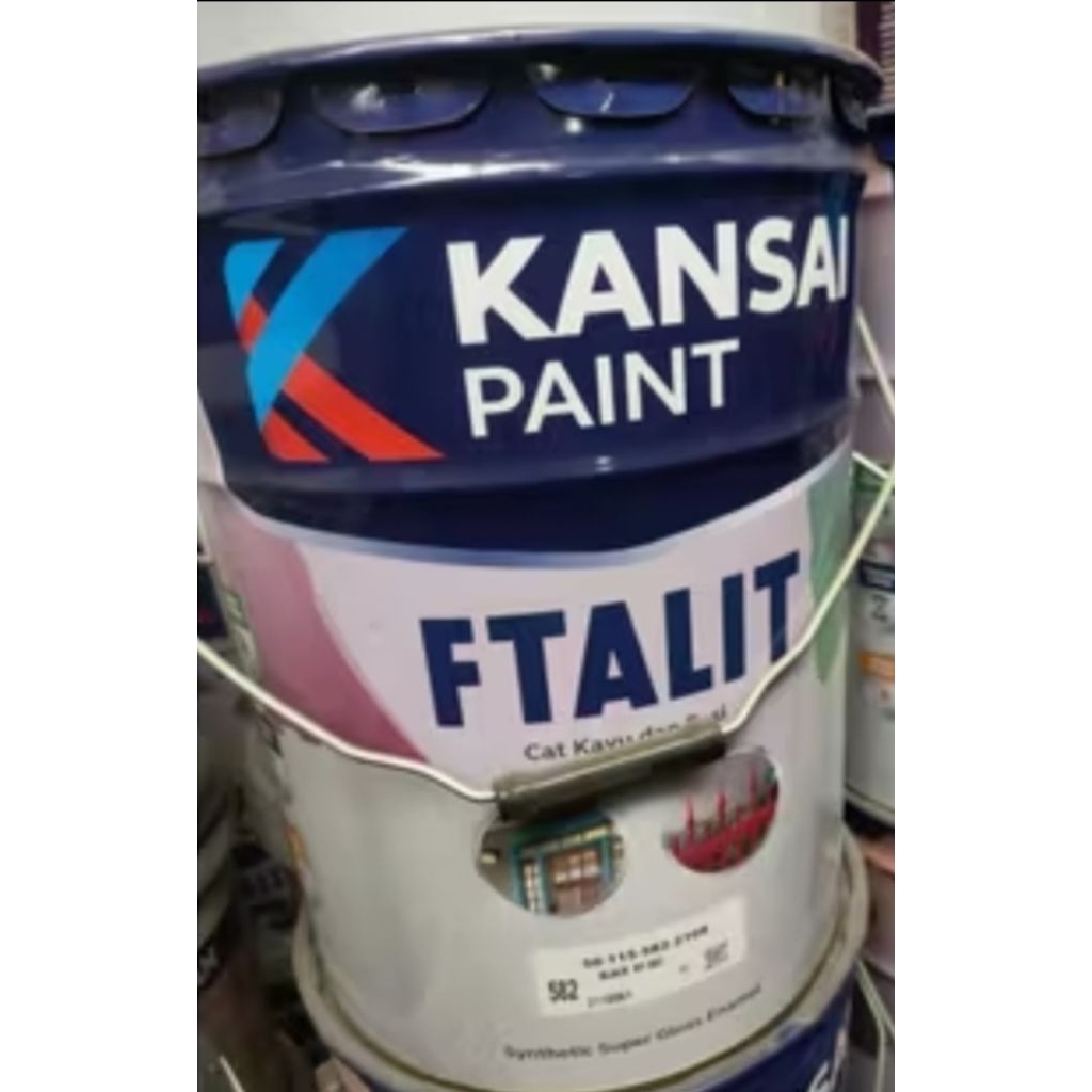 KANSAI FTALIT 20kg cat besi dan kayu