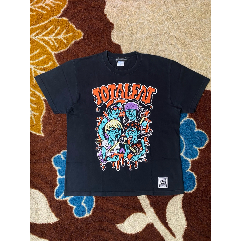 Kaos band jepang TOTALFAT original bekas