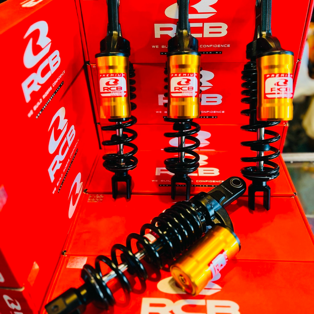 SHOCKBREAKER RCB MB 2 MB-2 SERIES BLACK GOLD 330MM SHOCKBREAKER VARIO BEAT RCB MB2