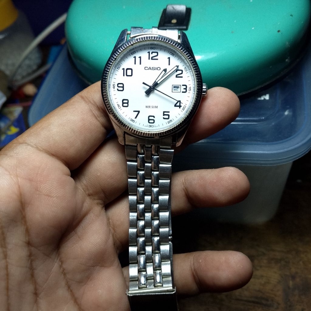 JAM TANGAN CASIO WR 50M JAPAN MOV'T ORIGINAL