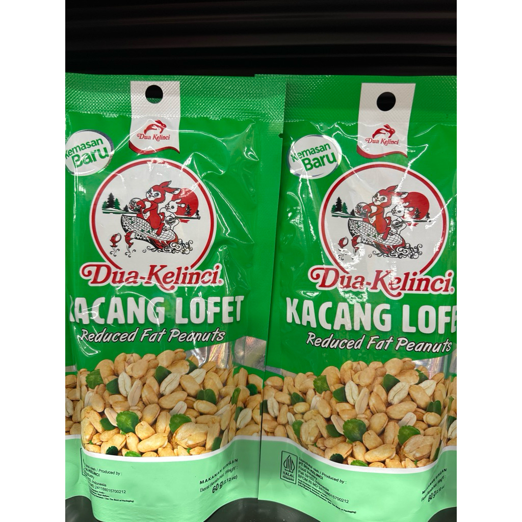 Dua Kelinci Kacang Loffet Kacang Campur Mixed Nuts 60gr