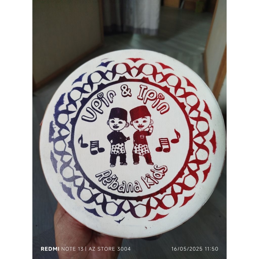 terbang rebana Hadroh anak2 motif Upin Ipin besar