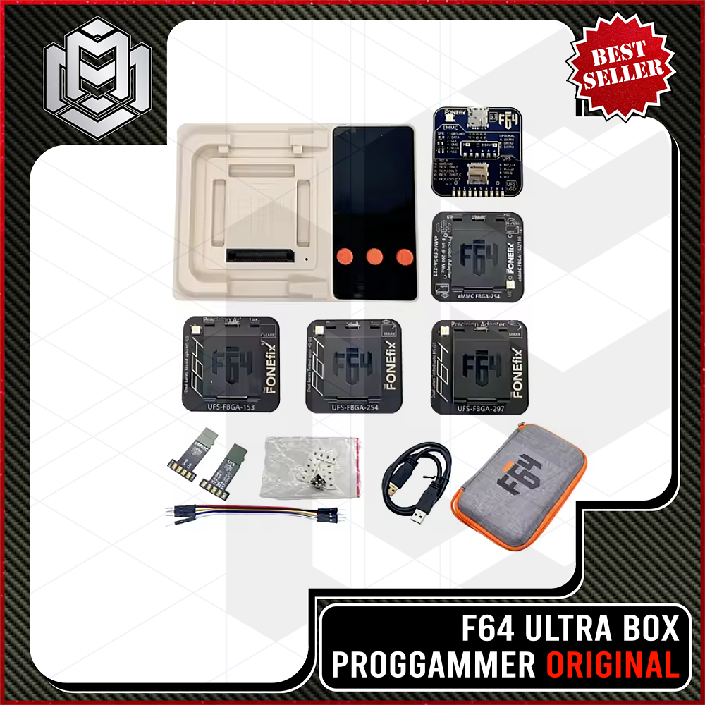FONEFIX F64 ULTRA + EMMC 4in1 +Ufs 153 + ufs 254 + ufs 297 ORIGINAL - F64 Box UFS - F64 Ultra Box