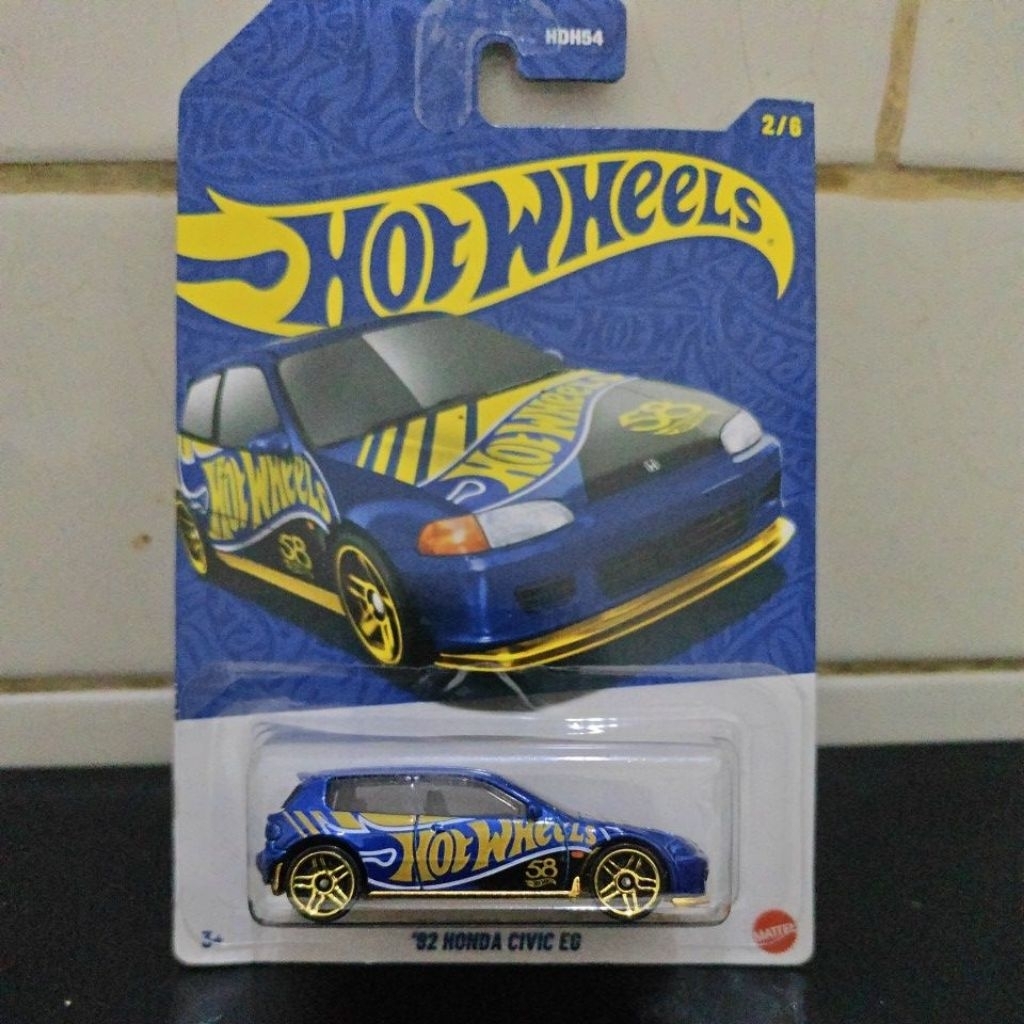 Hot Wheels Anniversary 58 Honda Civic EG Estilo '92 1:64 HW HotWheels
