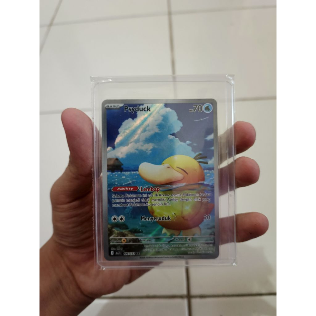 Psyduck Ar Indonesia Mega impian ex, Dan pikachu promo indomaret