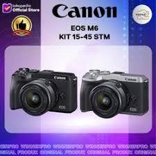 Canon EOS M6 KIT 15-45 bekas mulus terawat like new milik pribadi original