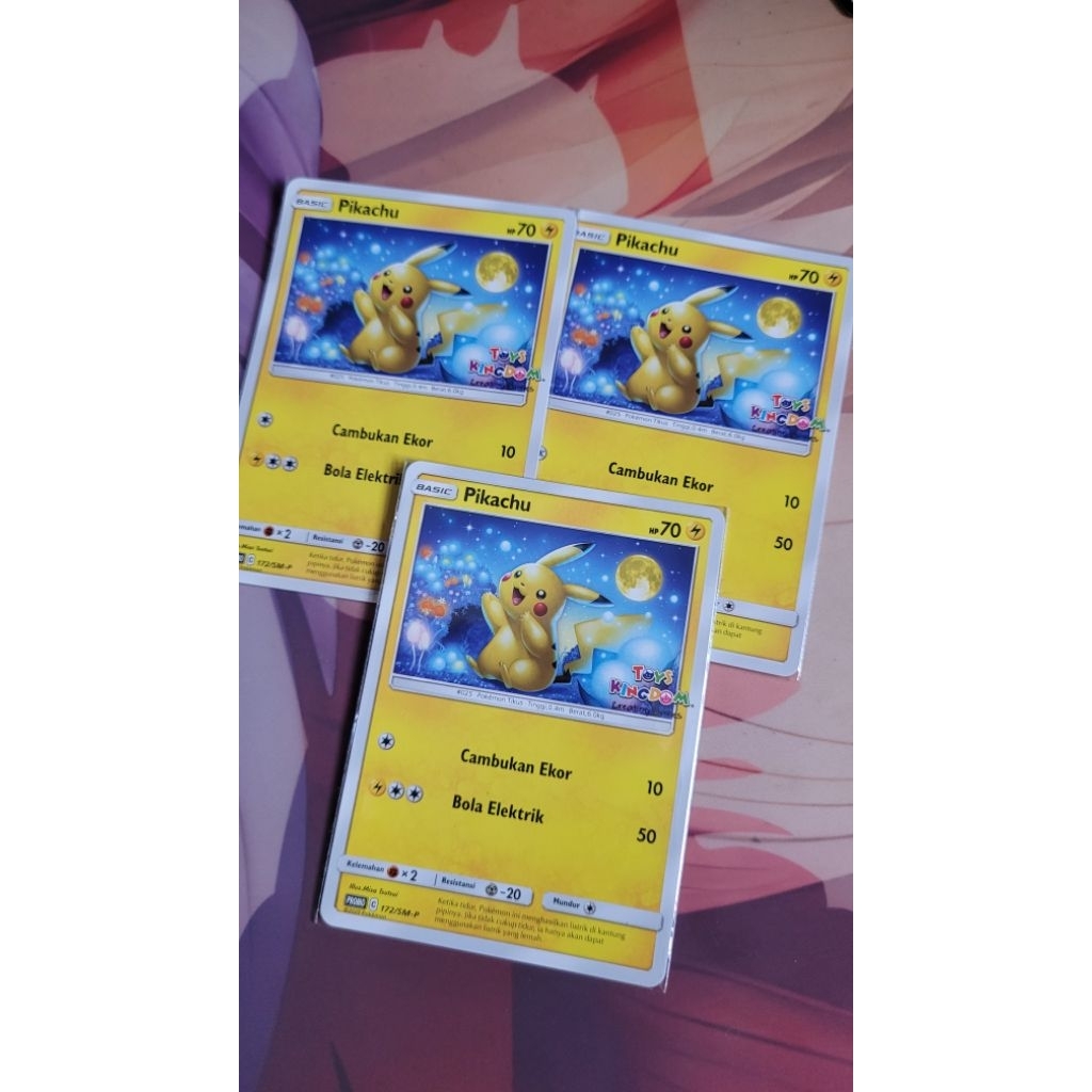 Pikachu Promo Card Toys Kingdom