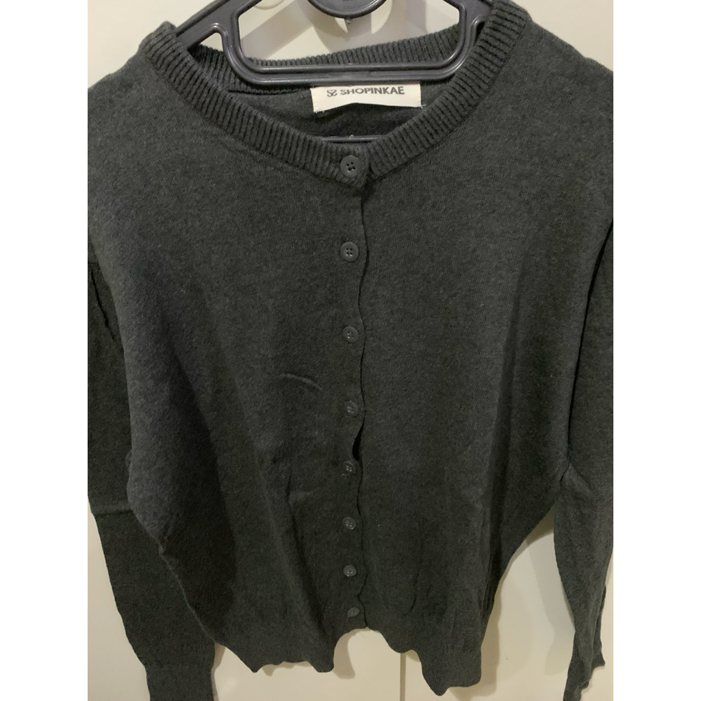 shopinkae cotton cardigan misty