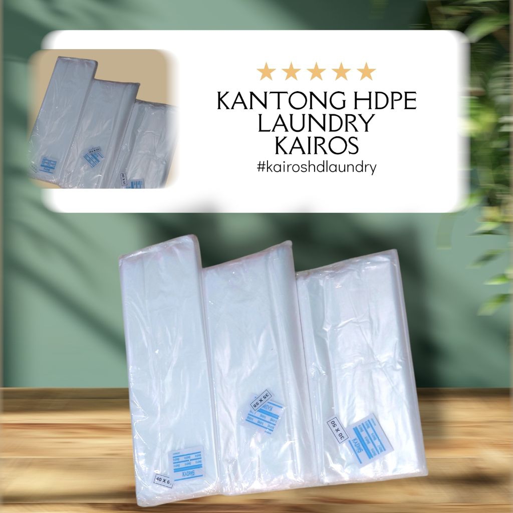 Plastik HD laundry kairos 5kg 7kg 10kg