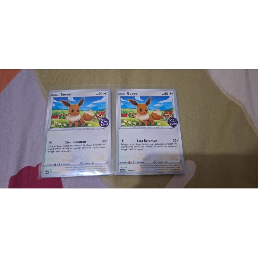 Kartu Pokemon Chatime Evee