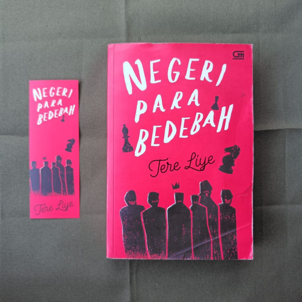 Original Tere Liye Preloved - Negeri Para Bedebah - Novel Prelov Bekas