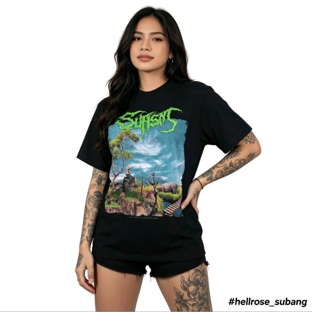 SUFISM - SURGA KECIL - T-SHIRT - KAOS BAND METAL ORIGINAL
