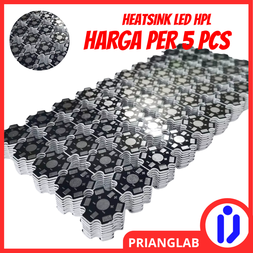 Heat Sink Aluminium Plat Pendingin LED 1W - 3W Universal Star PCB Heatsink Diameter 20mm Heatsink Le