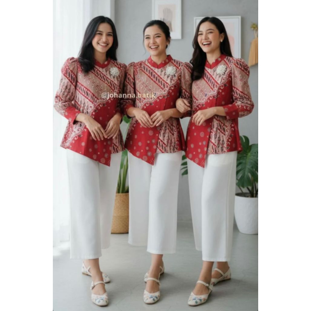 ATASAN WANITA BATIK JOHANA PREMIUM