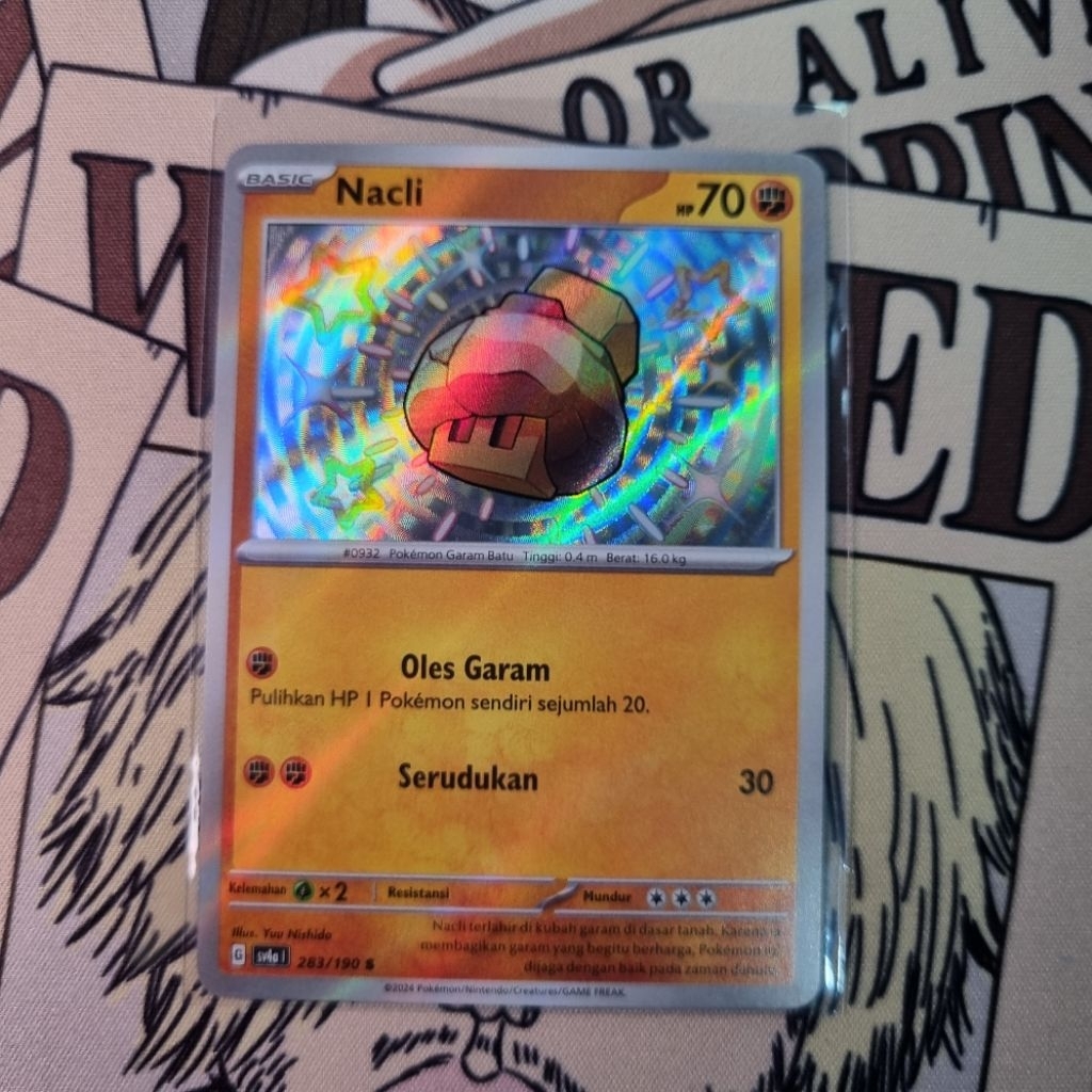 Nacli Baby Shiny Harta Berkilau Pokemon TCG Indo