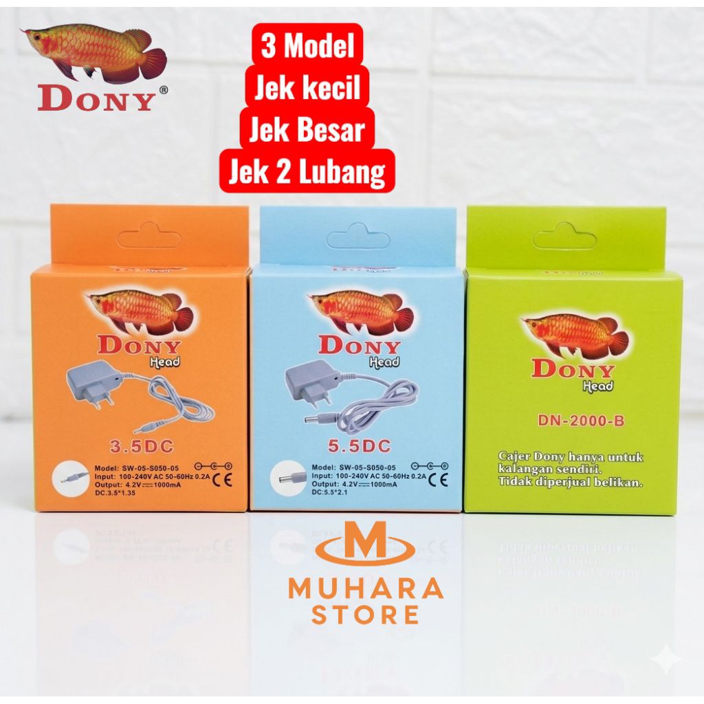 charger senter kepala Dony, cassan Dony, ces Dony ori
