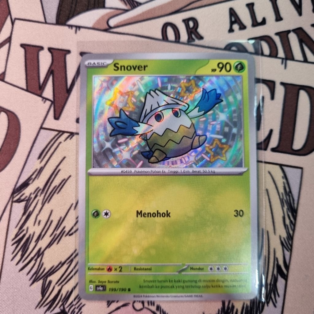 Snover Baby Shiny Harta Berkilau Pokemon TCG Indo
