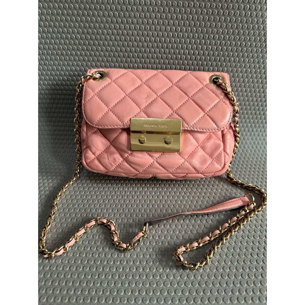 tas selempang sling bag MK pink