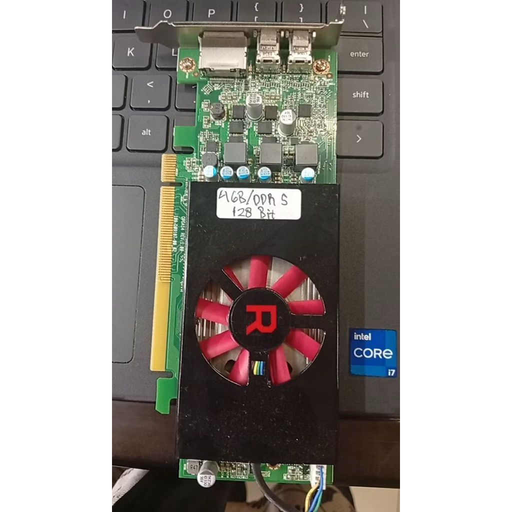 VGA AMD RX 550 4GB Low Profile Single Slot