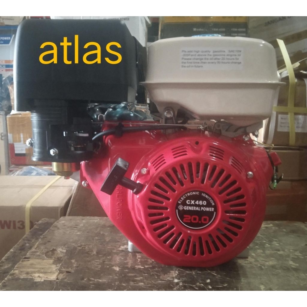 MESIN ROBIN KATO 20HP gx460 putaran lambat 2:1 / robin gx460