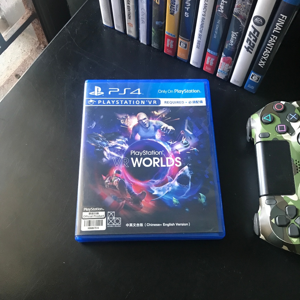 BD Kaset PS4 Game Playstation VR Worlds Region All Second/Bekas