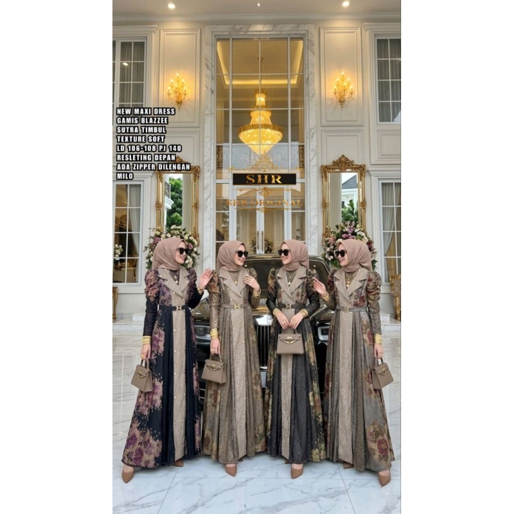SHR ASLI ORIGINAL GAMIS BLAZER SATIN