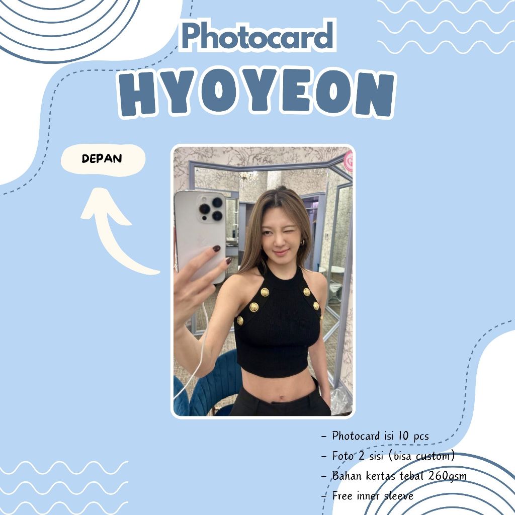 (10 PCS) PHOTOCARD HYOYEON