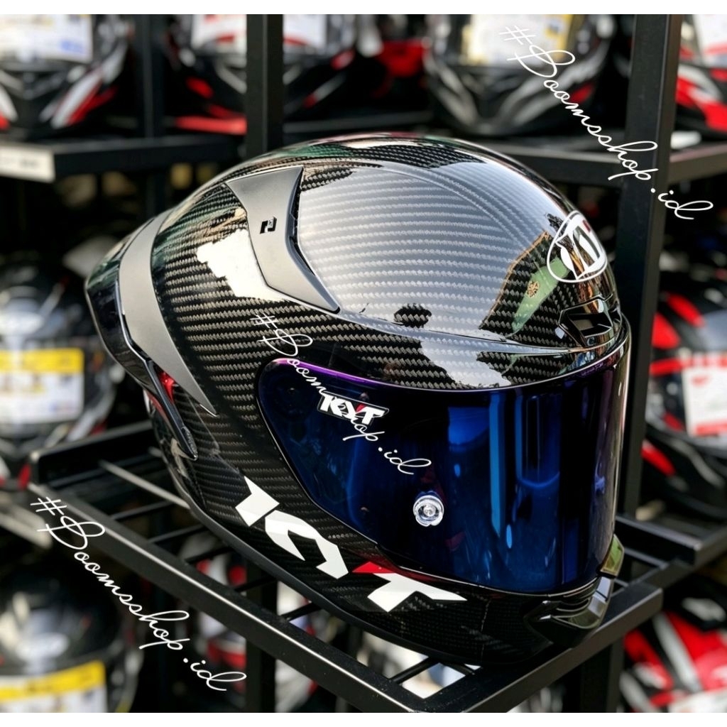 helm tt course repaint carbon cevlar black