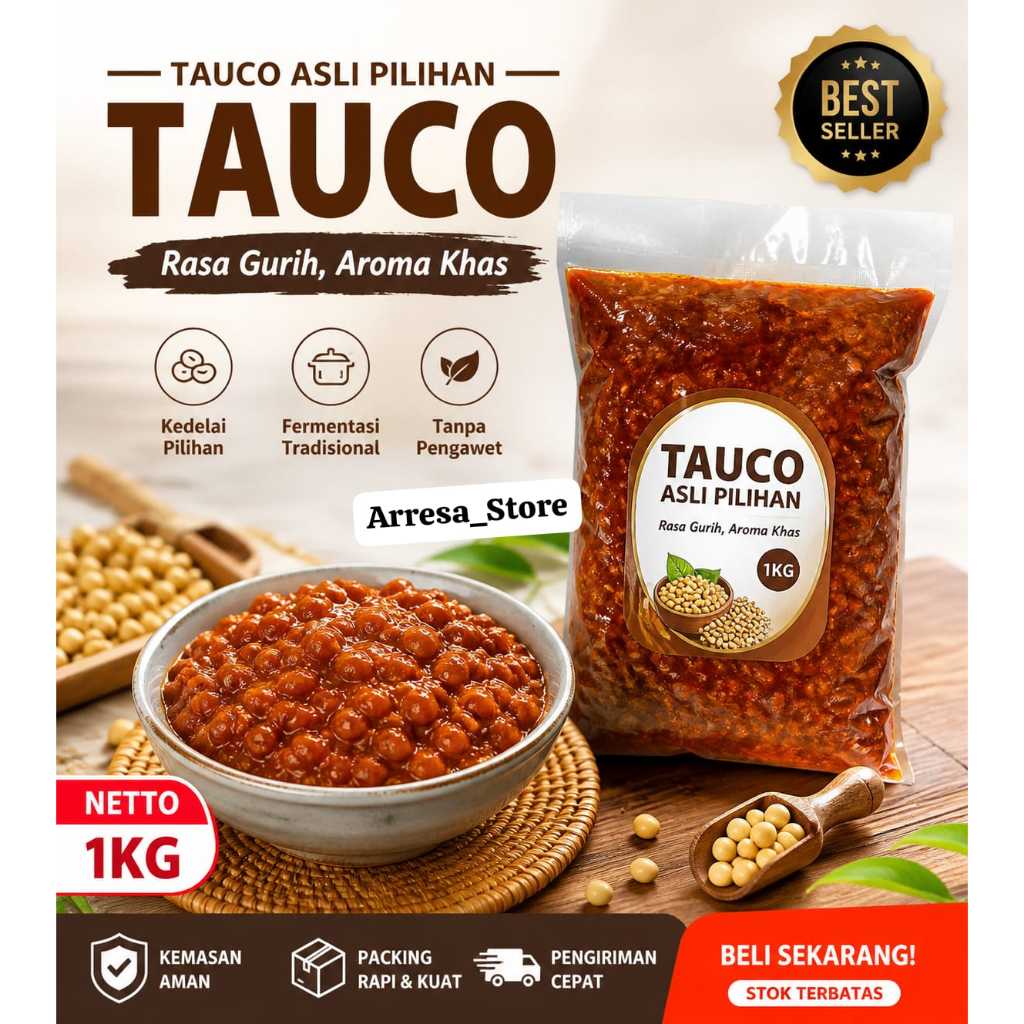 My_Genz Tauco Medan Kemasan 1Kg - Enak Untuk Masakan Rumahan & Usaha