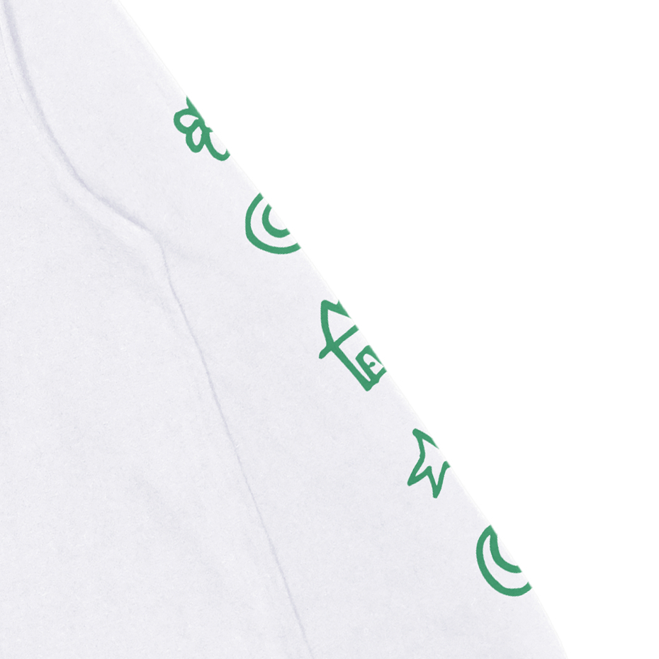 Troy Company Kaos Pria Lengan Panjang Putih - Dream Night Longsleeve Tshirt White LSD 3214