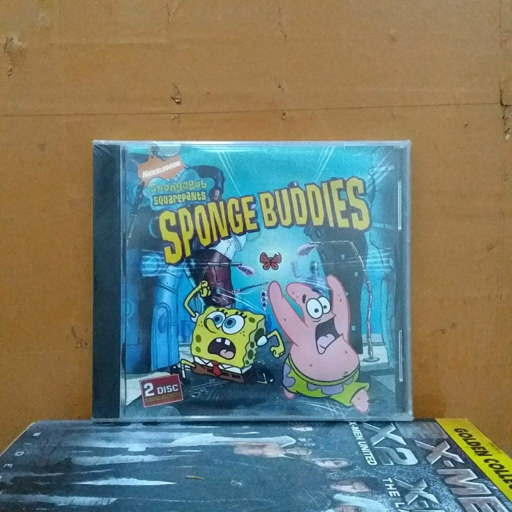 VCD ORIGINAL FILM SPONGEBOB - SPONGE BUDDIES ISI 2 DISC