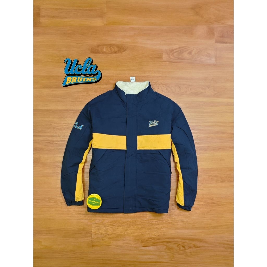 ucla casual sport sherpa reversible jacket