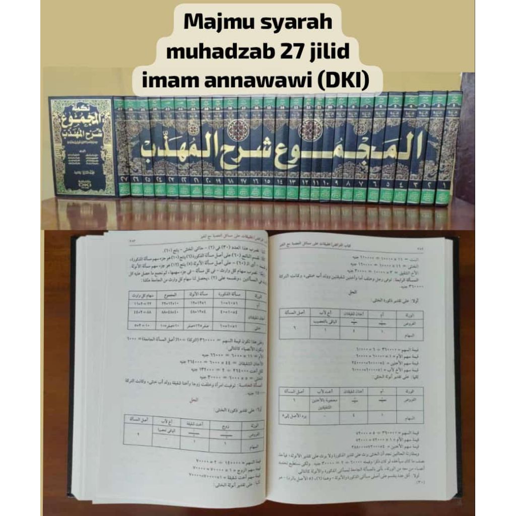 kitab majmu' syarah muhadzab/kitab kuning/kitab santri