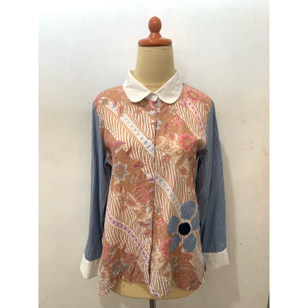 Batik Sovinska PL / Batik PL / Batik Kantor / Batik Wanita / Blouse Batik
