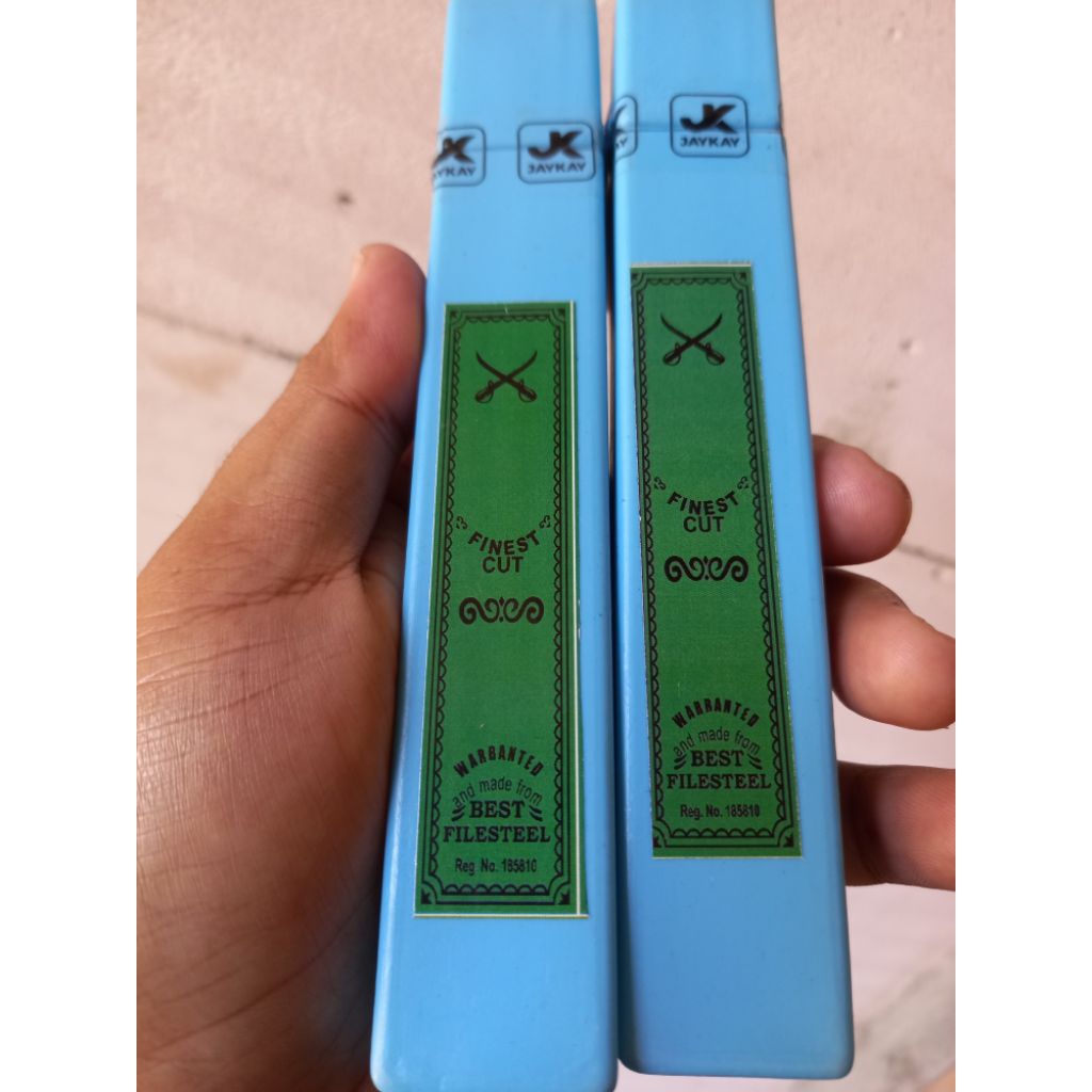 kikir segitiga asahan gergaji asli india cap palang pedang/dua pedang 5inch