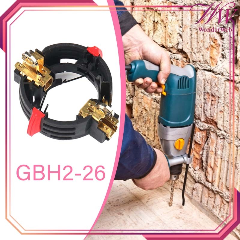 Rumah Carbon Brush GBH 2-26 Brush Holder Mesin Bor Carbon Brush Bor Listrik Mesin Bor Beton Rotary H
