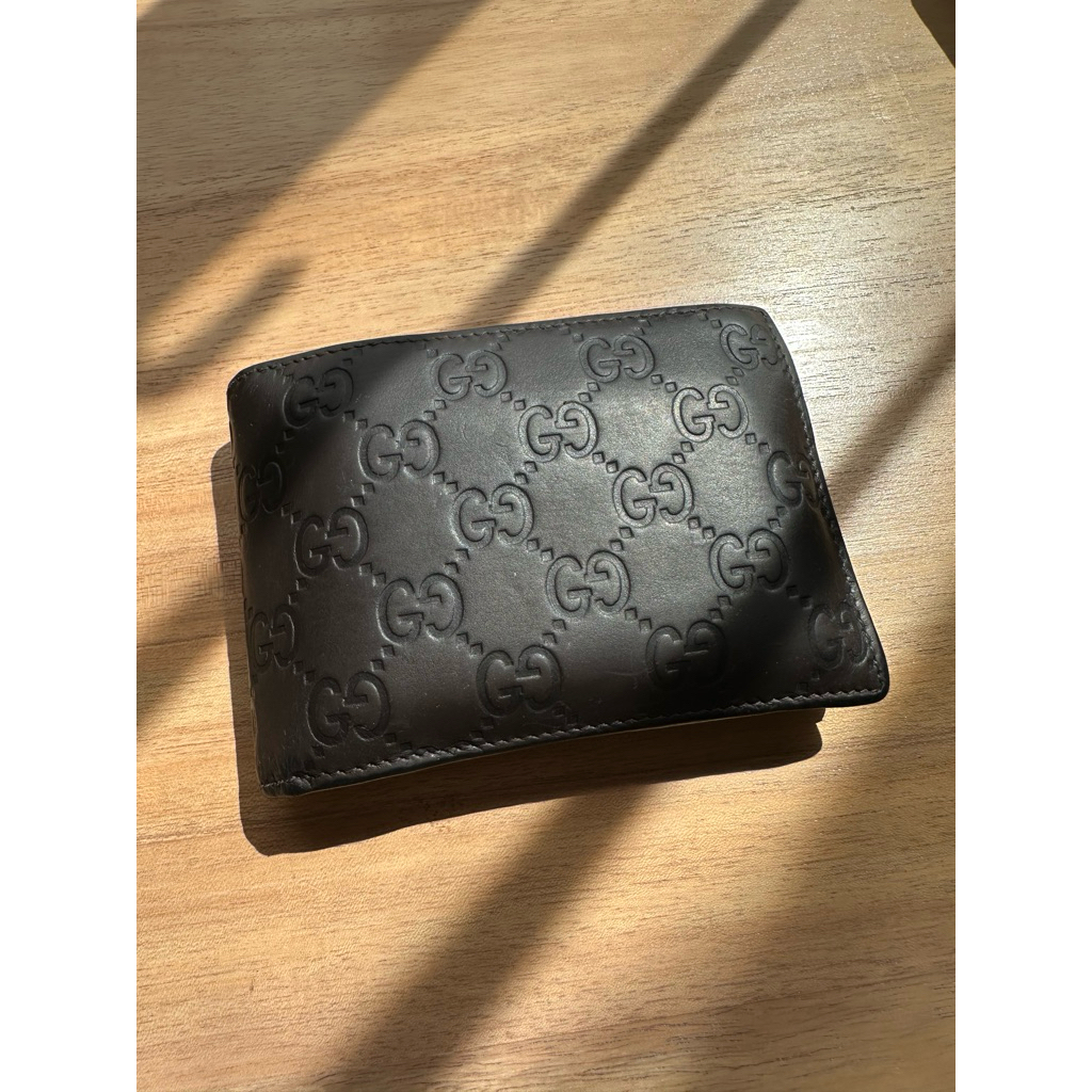 Gucci Leather Wallet Brown Original - Preloved
