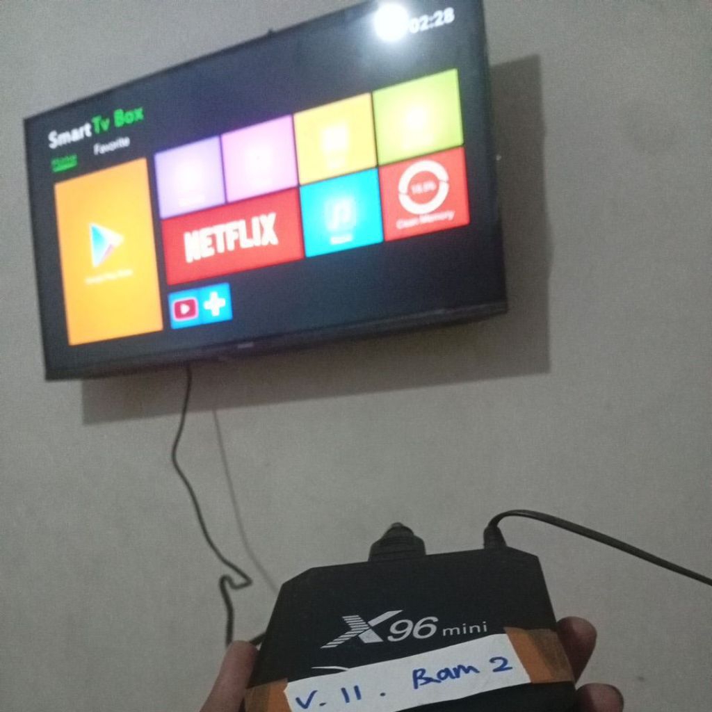 STB x96mini siap pakai