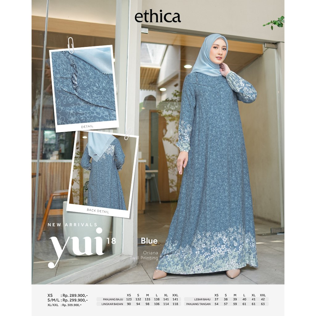 Gamis Muslimah YUI 18 promo by ethica