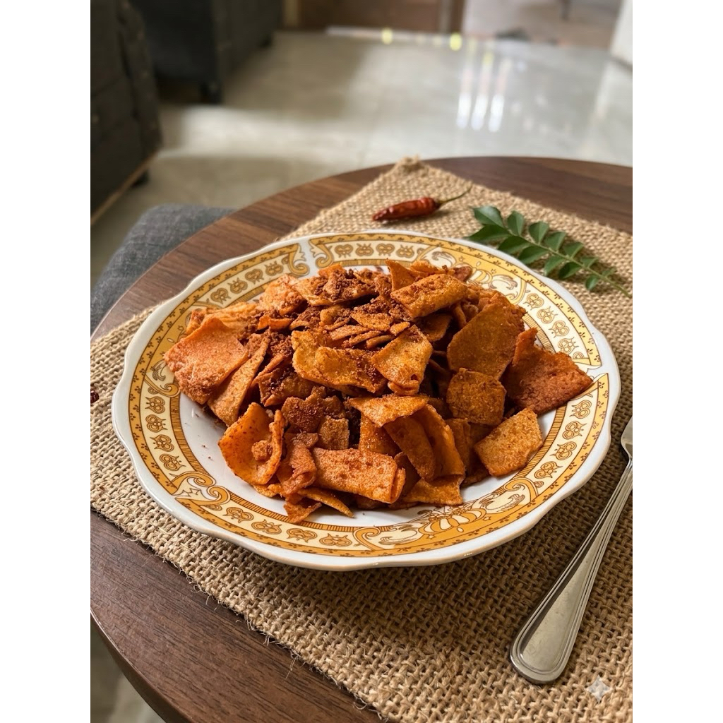 Cod Rendang Telur 500g - Makanan Kering, Tanpa Bahan Pengawet, 100% Halal