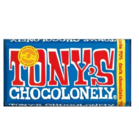 Tony's Chocolonely 70% Dark Chocolate