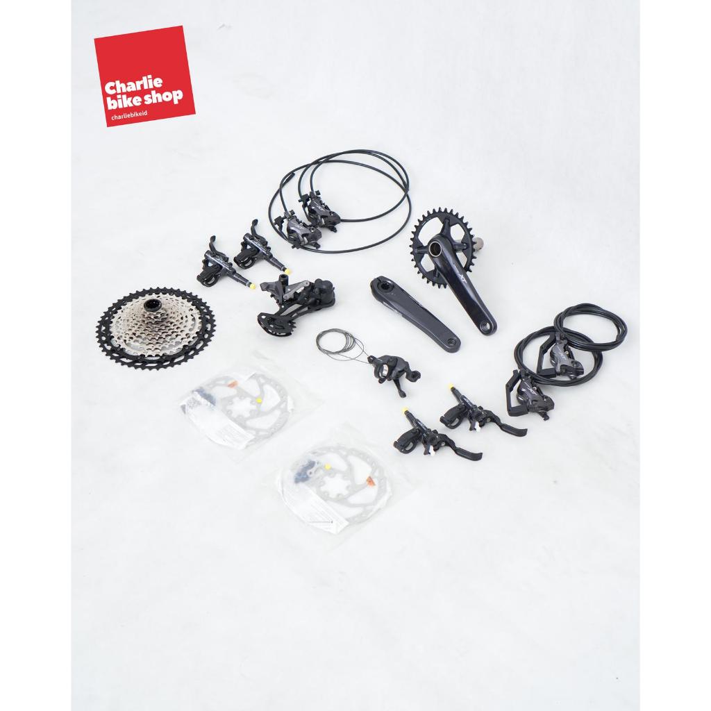 Groupset Shimano XT M8100 2x12 Speed 4 Piston - Groupset MTB Gravel