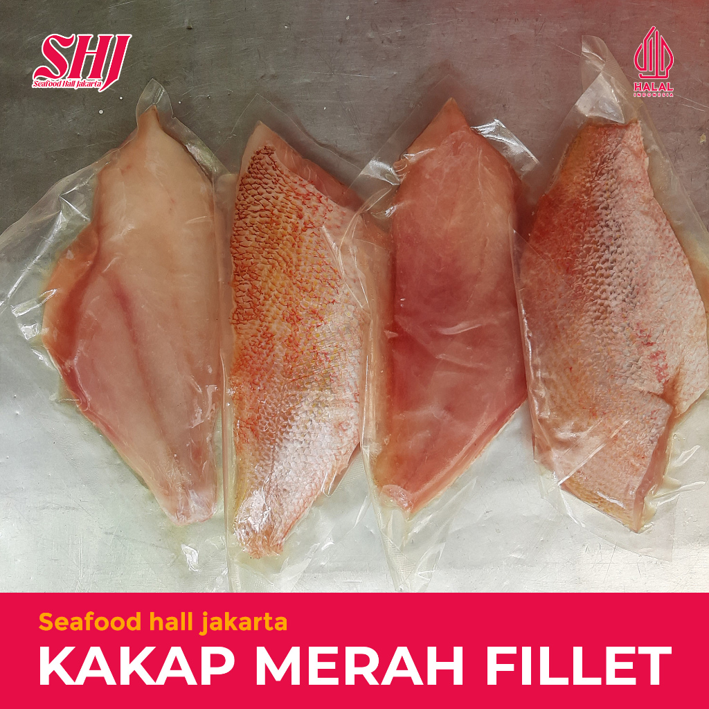 Kakap Merah Fillet 500gr/1kg / Fillet Kakap Merah MURAH